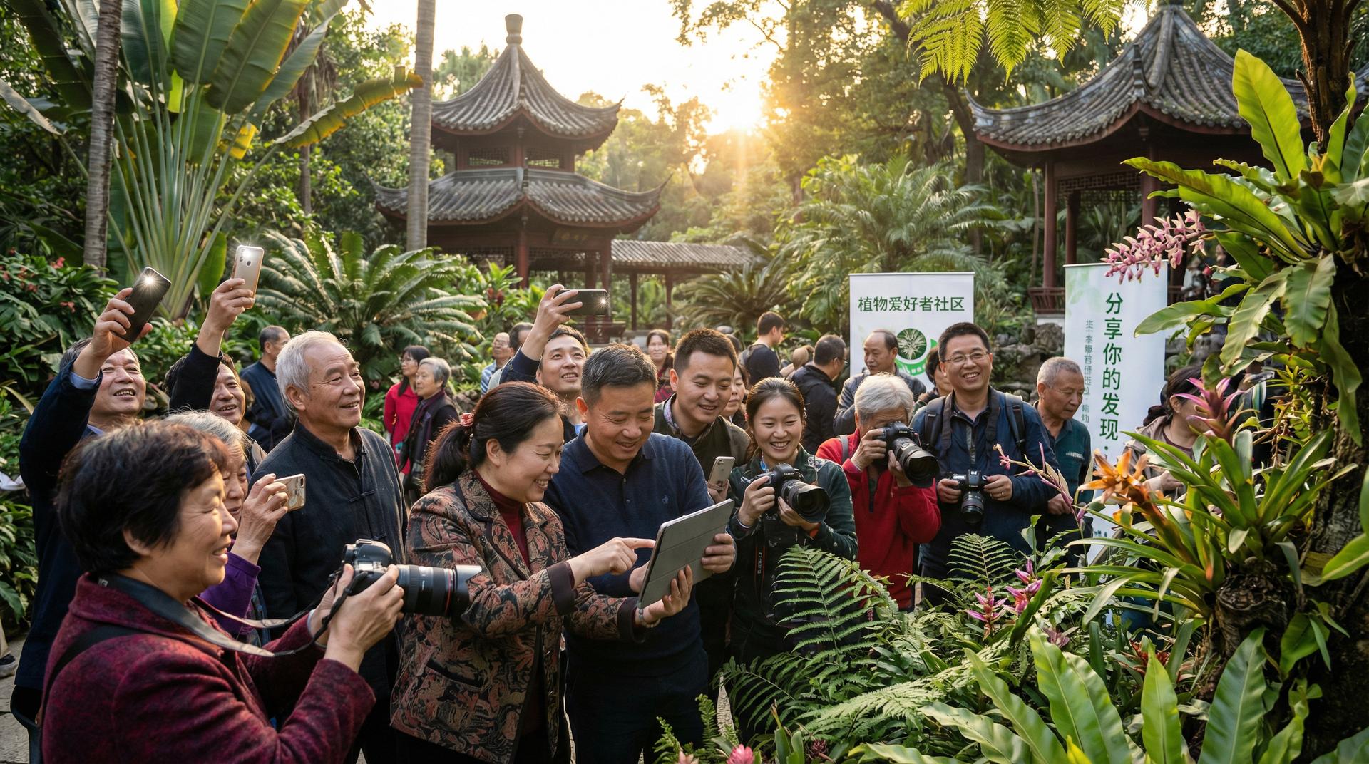 蜜桃娱乐专区-植物爱好者打卡植物园短视频